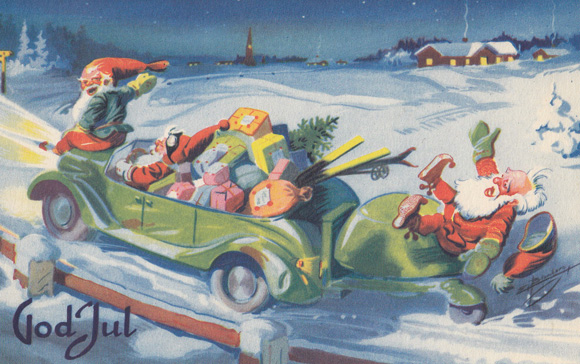 Originale Postkarte aus Schweden 1941 / 42 Originale Postkarte aus Schweden 1941 / 42